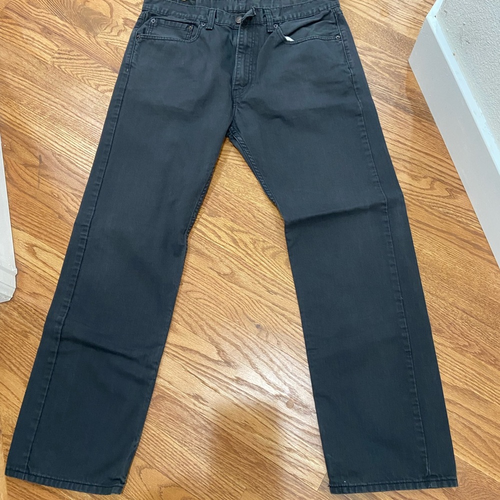 Levi's 505 Black Jeans